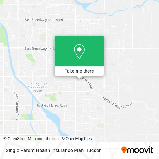 Single Parent Health Insurance Plan map