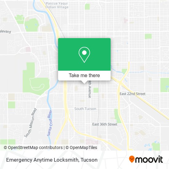 Emergency Anytime Locksmith map