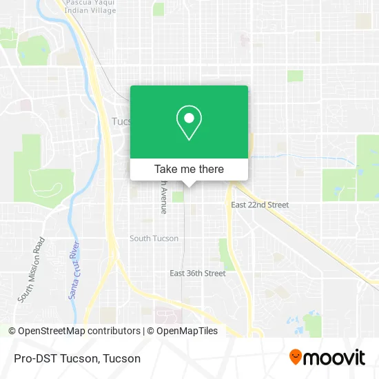 Pro-DST Tucson map