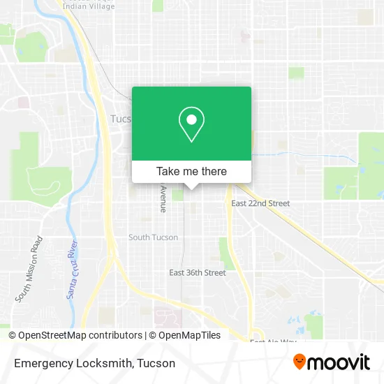 Emergency Locksmith map