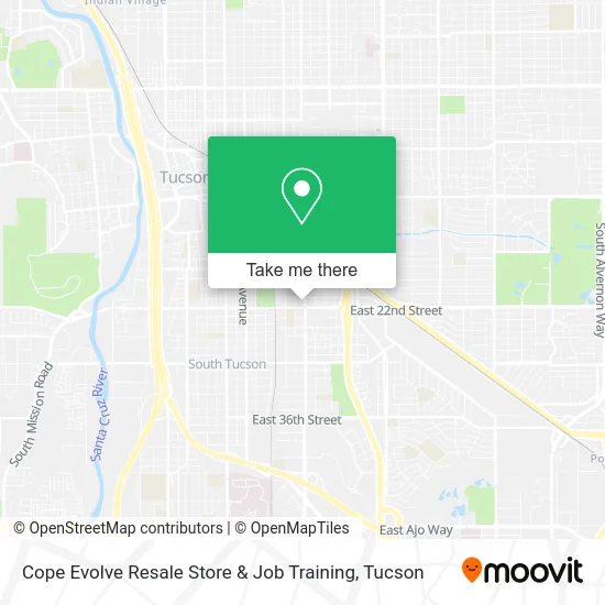 Cope Evolve Resale Store & Job Training map