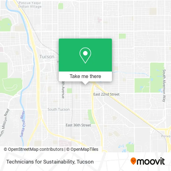 Technicians for Sustainability map