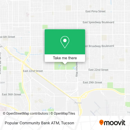 Popular Community Bank ATM map