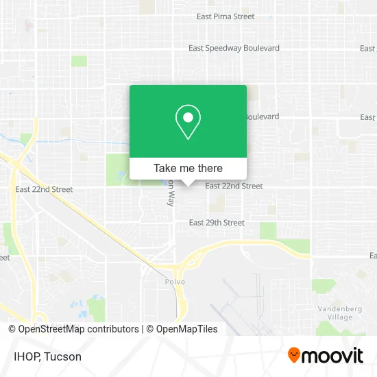 IHOP map