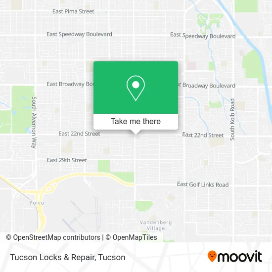 Tucson Locks & Repair map