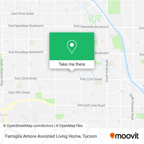 Mapa de Famiglia Amore Assisted Living Home