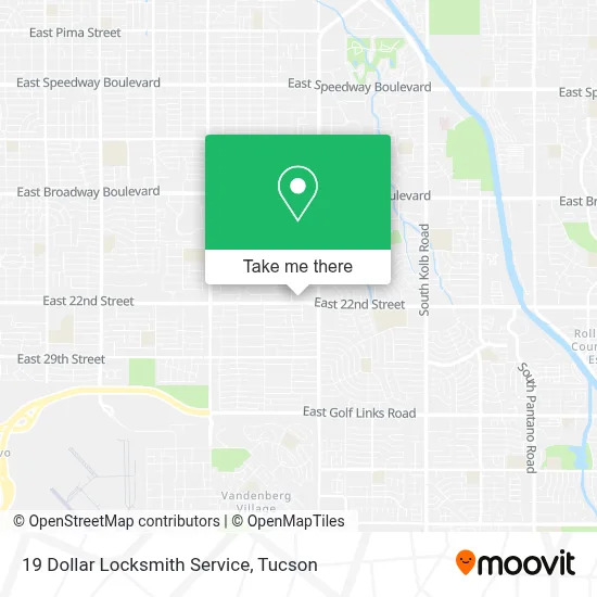 19 Dollar Locksmith Service map