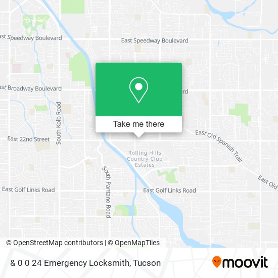 Mapa de & 0 0 24 Emergency Locksmith