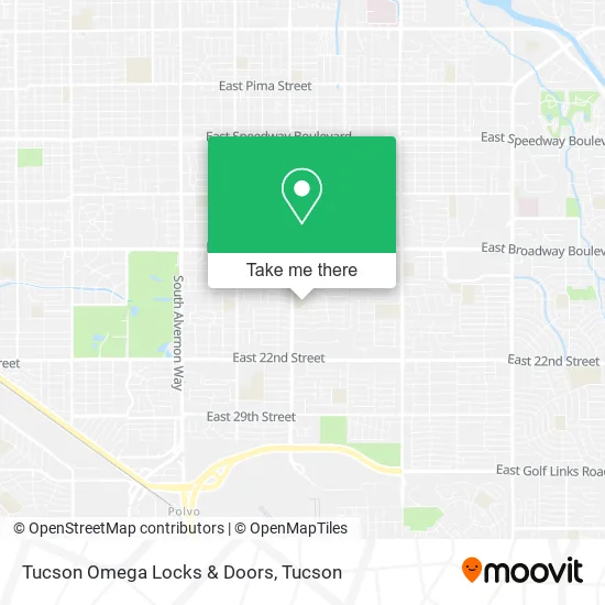Tucson Omega Locks & Doors map