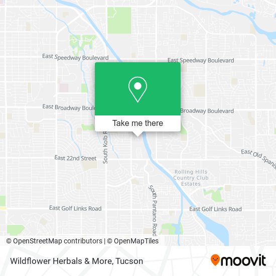 Wildflower Herbals & More map