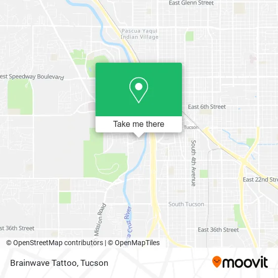 Brainwave Tattoo map