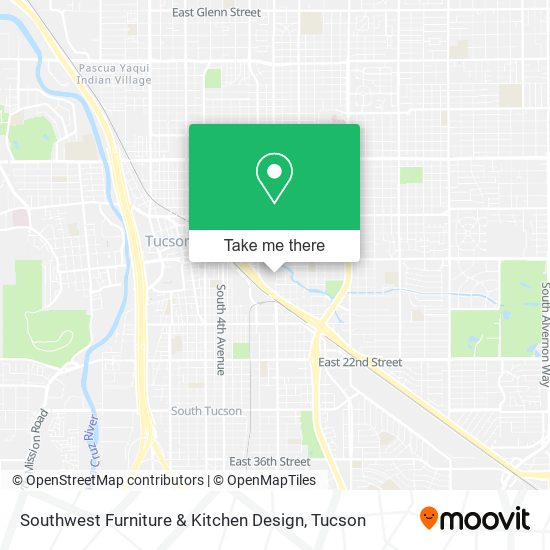 Mapa de Southwest Furniture & Kitchen Design