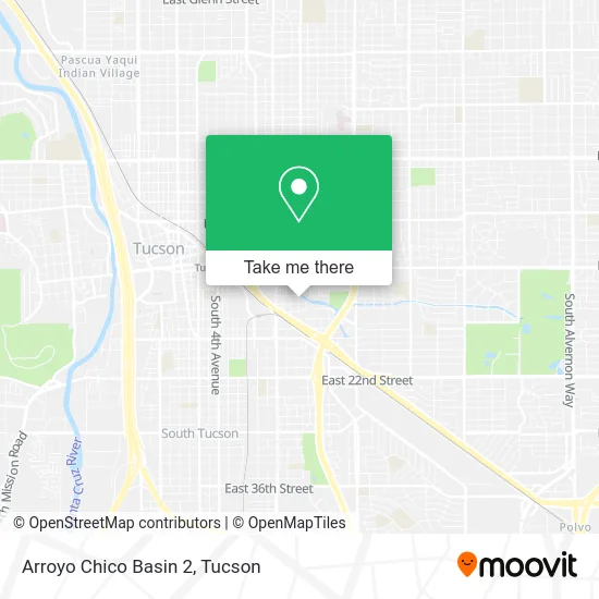 Arroyo Chico Basin 2 map