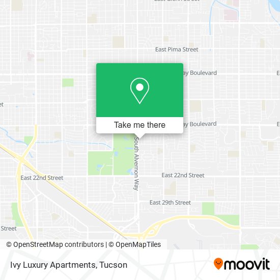 Ivy Luxury Apartments map