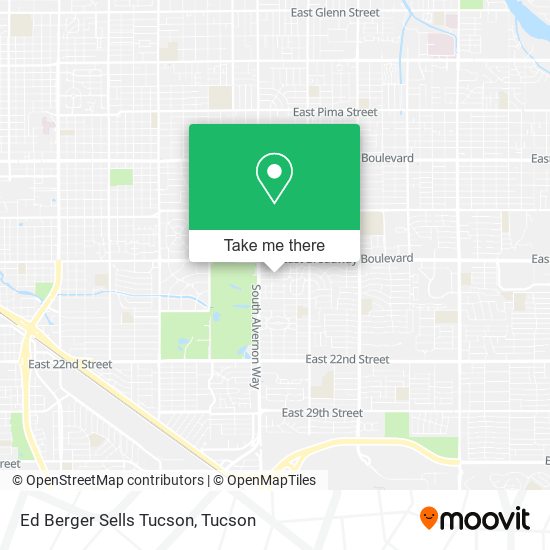 Mapa de Ed Berger Sells Tucson