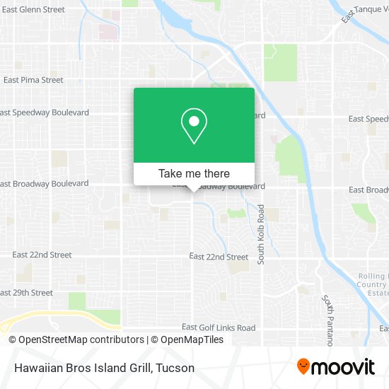 Hawaiian Bros Island Grill map