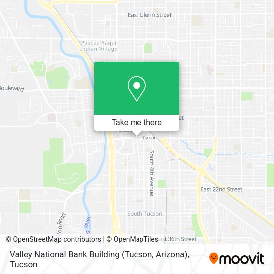 Valley National Bank Building (Tucson, Arizona) map