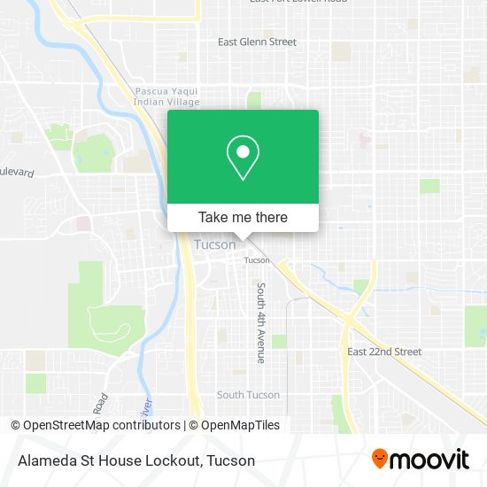 Alameda St House Lockout map