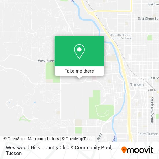 Westwood Hills Country Club & Community Pool map