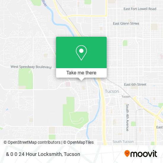 & 0 0 24 Hour Locksmith map