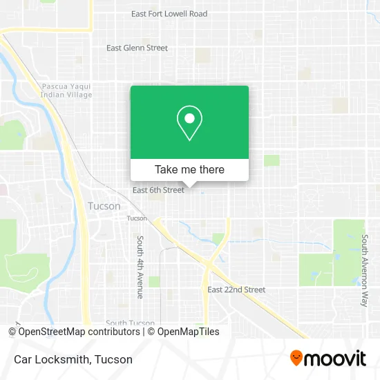 Car Locksmith map
