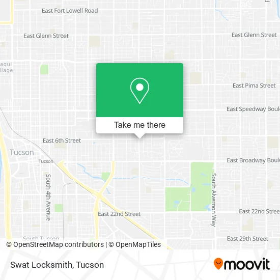Swat Locksmith map