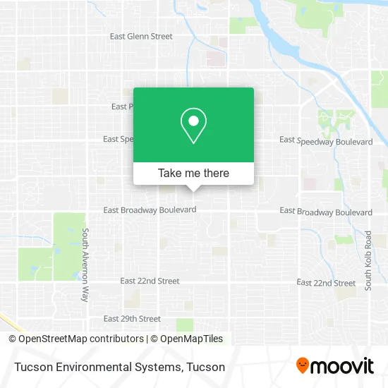 Tucson Environmental Systems map