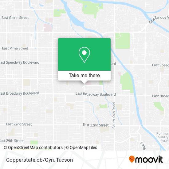 Mapa de Copperstate ob/Gyn