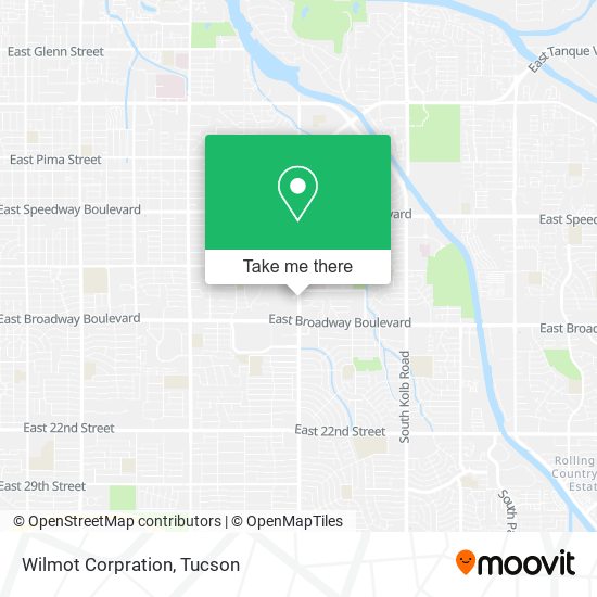 Mapa de Wilmot Corpration