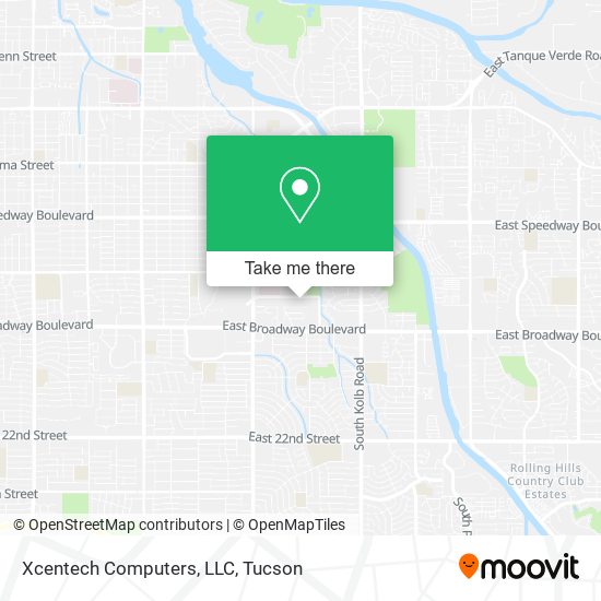 Xcentech Computers, LLC map