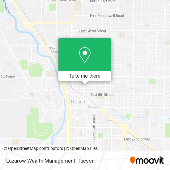 Mapa de Lazarow Wealth Management