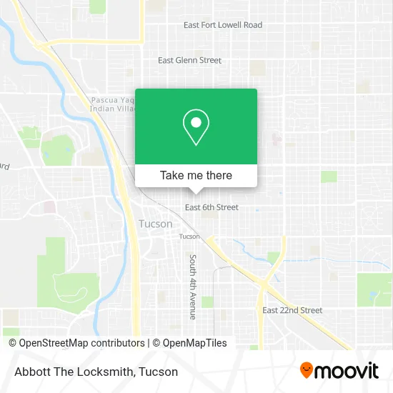 Abbott The Locksmith map