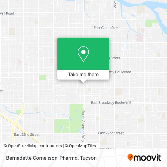 Mapa de Bernadette Cornelison, Pharmd