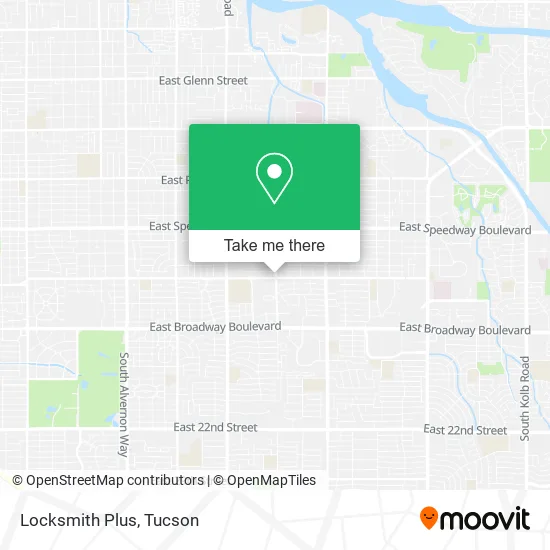 Locksmith Plus map
