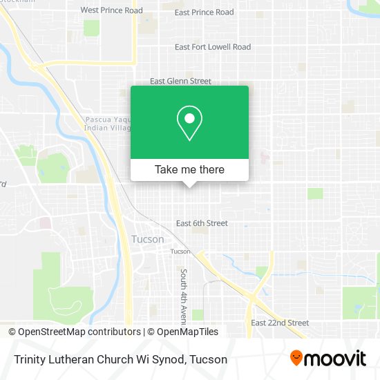 Mapa de Trinity Lutheran Church Wi Synod
