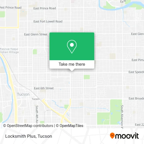 Locksmith Plus map