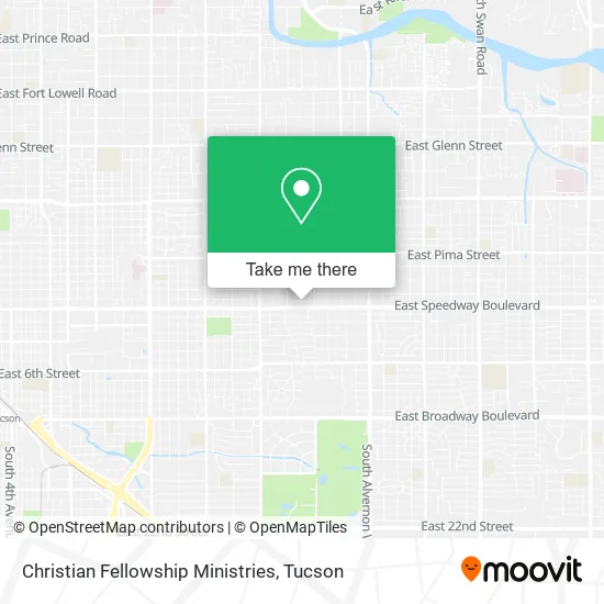 Christian Fellowship Ministries map