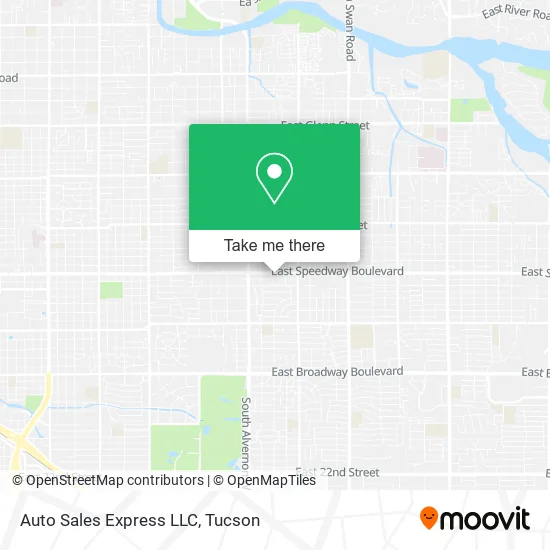 Auto Sales Express LLC map