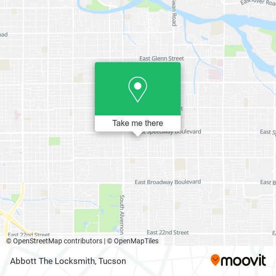 Abbott The Locksmith map