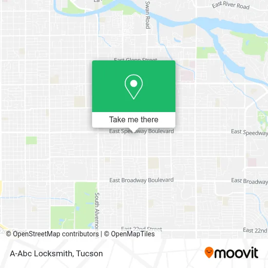 A-Abc Locksmith map