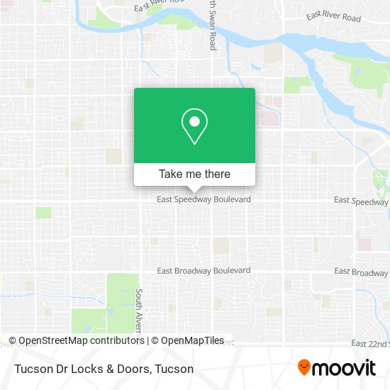 Tucson Dr Locks & Doors map