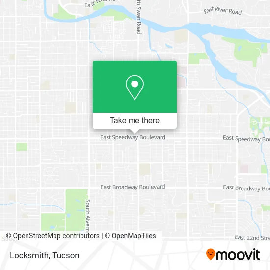 Locksmith map