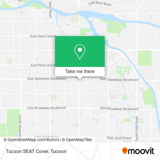 Tucson SEAT Cover map