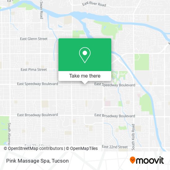 Pink Massage Spa map