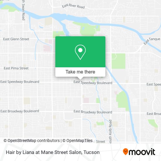 Hair by Liana at Mane Street Salon map