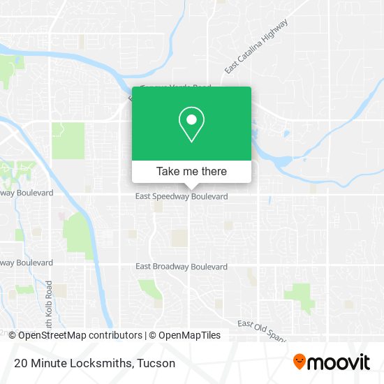 20 Minute Locksmiths map