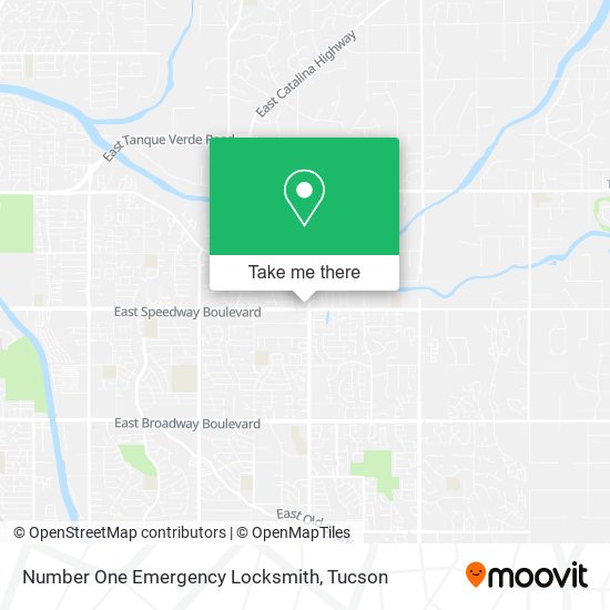Mapa de Number One Emergency Locksmith