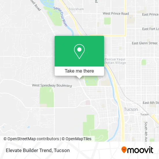 Elevate Builder Trend map