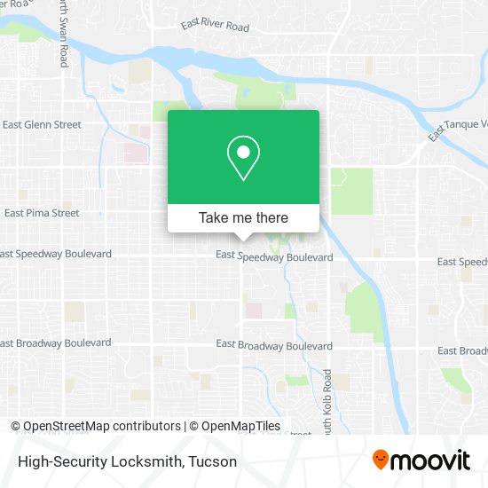 High-Security Locksmith map