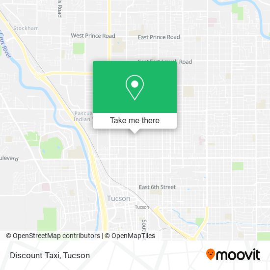 Discount Taxi map